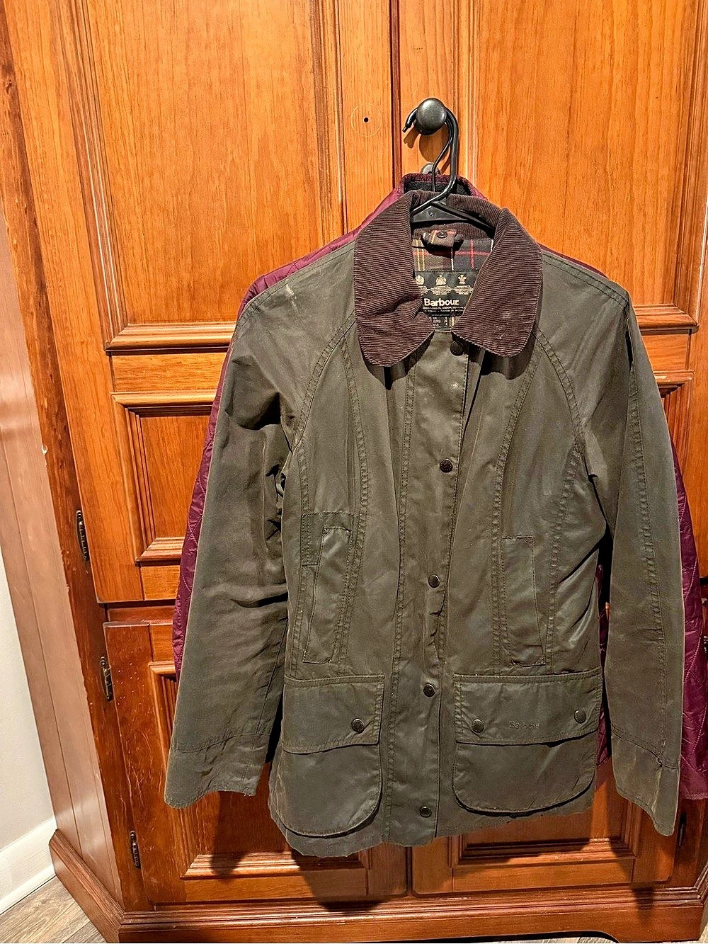 Barbour Beadnell Wax Jacket Utility Jacket Green